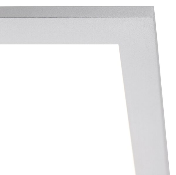 Modern LED panel acél 40 cm beépített LED-del - Liv