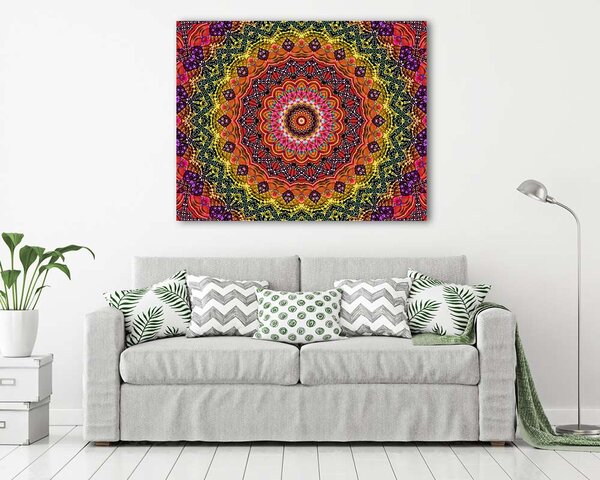 Energy mandala background (vászonkép)