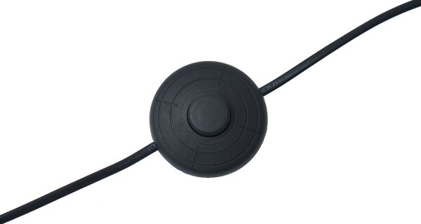 Fa állólámpa narancssárga búrával és arany belsővel 50cm - Tripod Classic