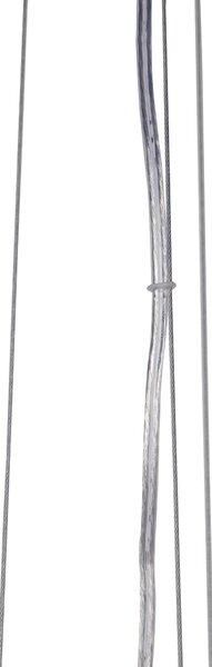 Modern függőlámpa fehér 70 cm - Magna