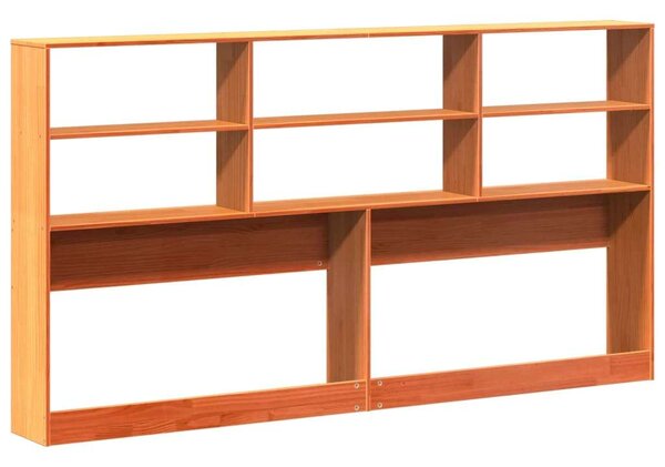 VidaXL Fenyőfa Fejtámla Tárolóval - 200 cm