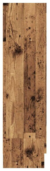 Antik Fa Könyvszekrény - 82,5x30,5x115 cm