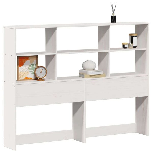 VidaXL Fejtámla Tárolóval - Fenyőfa - 160 cm