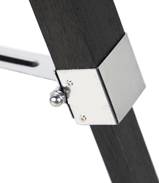 Állólámpa fekete árnyékoló nélkül - Tripod