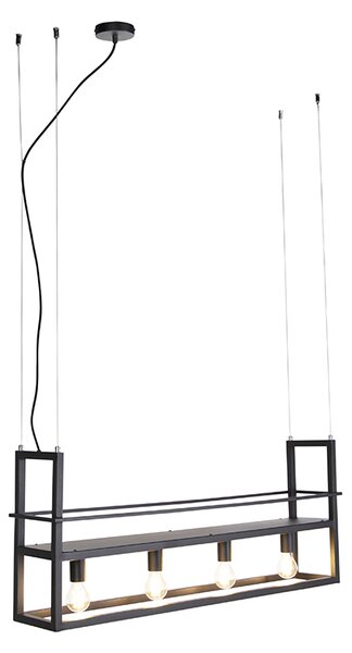 Okos lógólámpa fekete, WiFi-vel A60 - Cage Rack