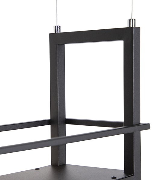 Okos lógólámpa fekete, WiFi-vel A60 - Cage Rack