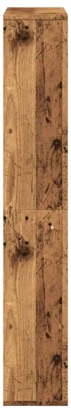 VidaXL Fa Könyvespolc - 9 Rekesz - 72x20x120 cm