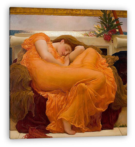 Frederic Leighton: Lángoló Június (vászonkép)