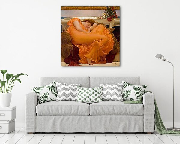 Frederic Leighton: Lángoló Június (vászonkép)