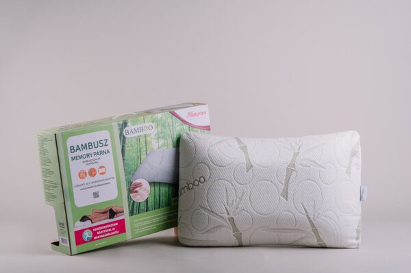 Naturtex Memory Bambusz párna 60x40x14 cm