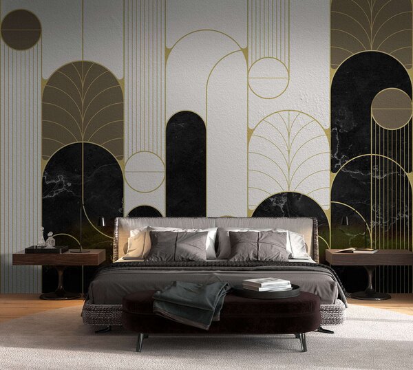 Fotótapéta Art Deco geometrikus mintás design, Modern fotótapéta, Modern fotótapéta, u73101 - Muralas.hu