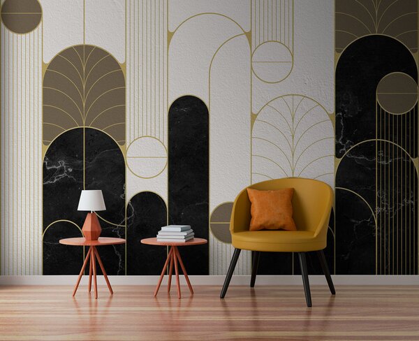 Fotótapéta Art Deco geometrikus mintás design, Modern fotótapéta, Modern fotótapéta, u73101 - Muralas.hu