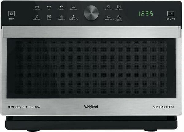 Whirlpool MWSC 833 SX Kombinált Mikrohullámú Sütő - 33L
