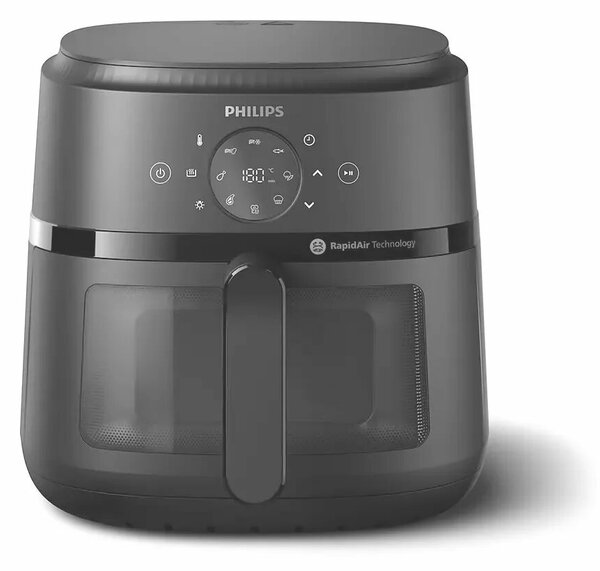 Philips NA230/00 forrólevegős sütő, 6,2L, fekete