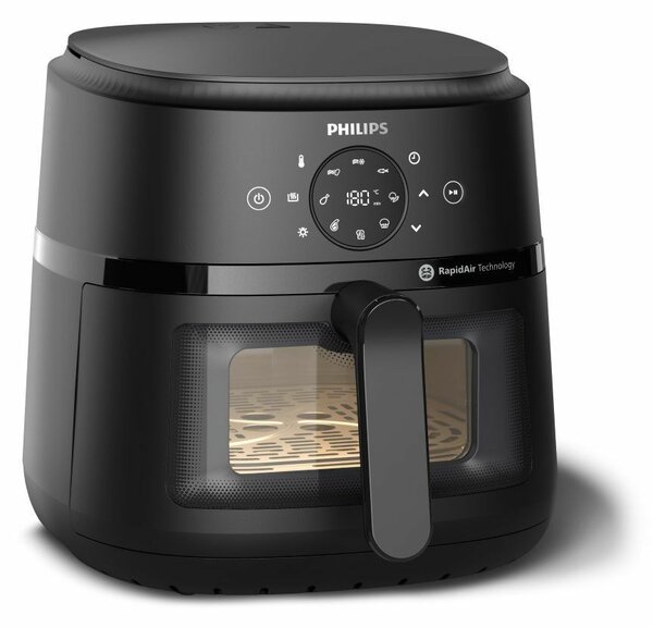 Philips NA230/00 forrólevegős sütő, 6,2L, fekete