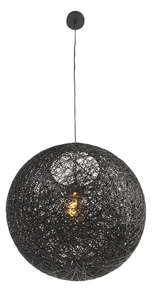 Függőlámpa fekete 45 cm - Corda
