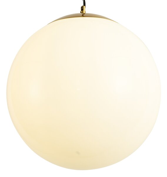 Skandináv függőlámpa opál üvegből 40 cm - Ball 40
