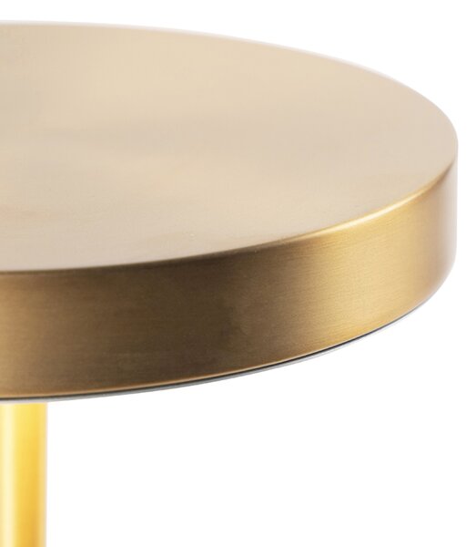 Modern asztali lámpa bronz, LED-del - Disco