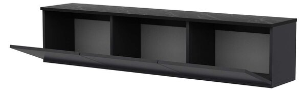 Hanah Home TV Stand Anthracite Neon Illuminated - Anthracite