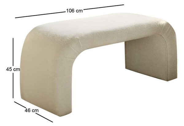 Nu bench - white