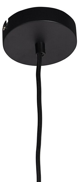 Lógólámpa bársony árnyékolóval páva mintával arannyal 40 cm - Combi