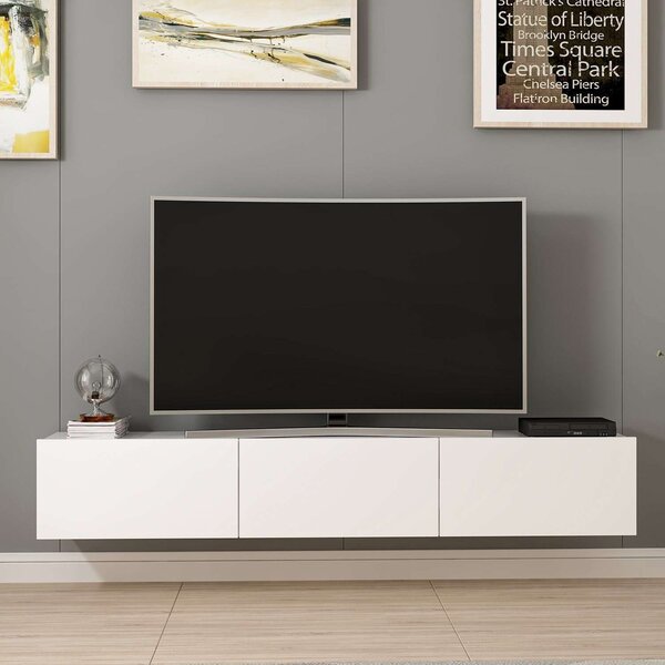 Hanah Home TV Unit White Rigel - White