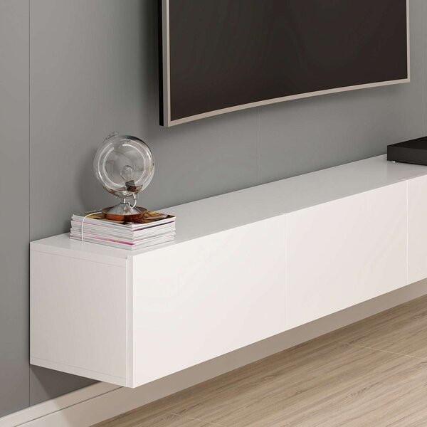 Hanah Home TV Unit White Rigel - White
