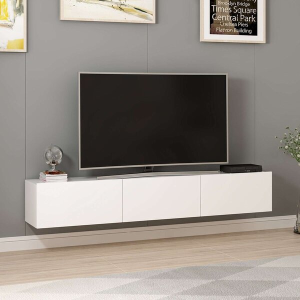 Hanah Home TV Unit White Rigel - White