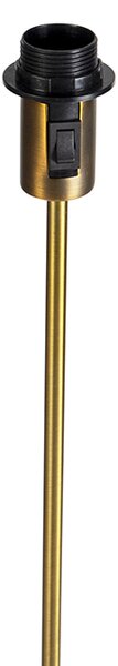 Vintage állólámpa állítható bronz - Parte