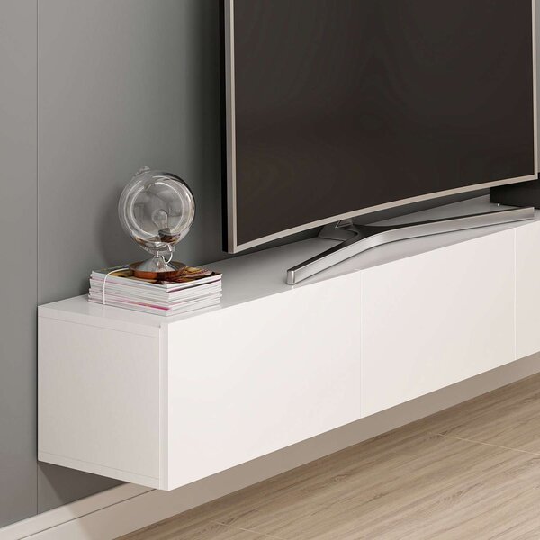 Hanah Home TV Unit White Rigel - White