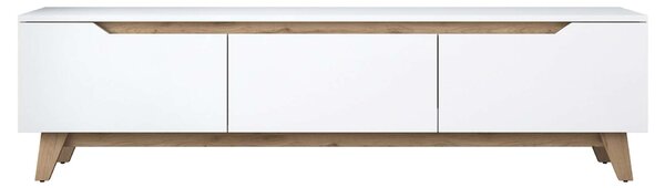 Hanah Home TV Stand White Walnut D1 - 2472