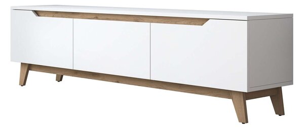 Hanah Home TV Stand White Walnut D1 - 2472