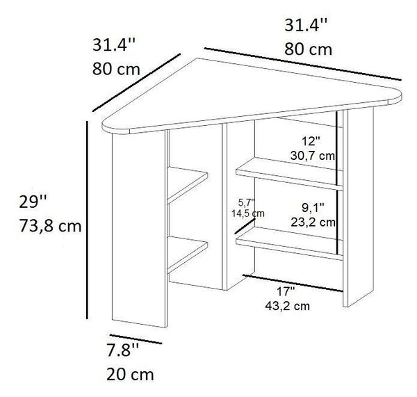 Corner - white