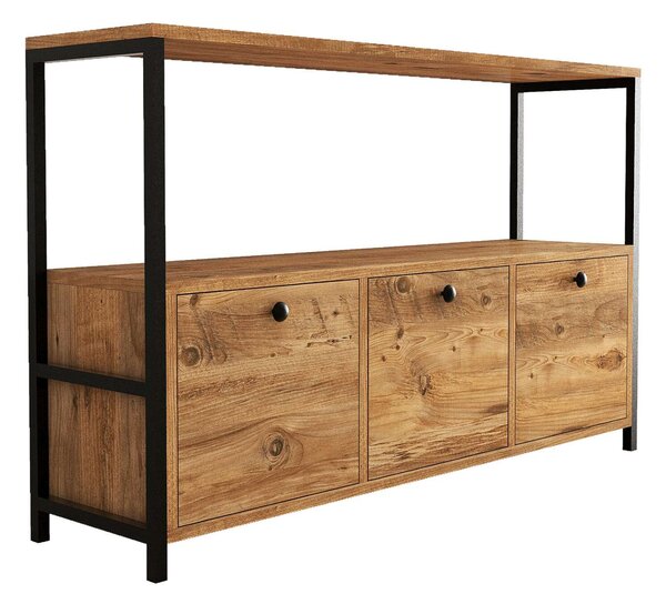 Hanah Home Console Atlantic Pine Black Nero v2 - Atlantic Pine, Black