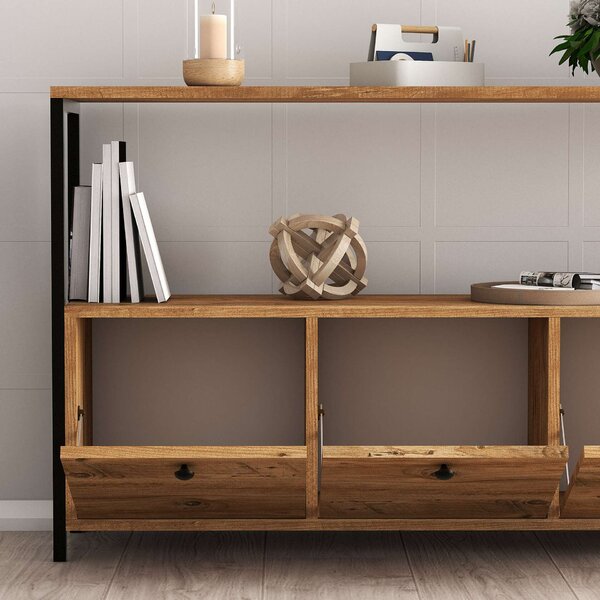 Hanah Home Console Atlantic Pine Black Nero v2 - Atlantic Pine, Black