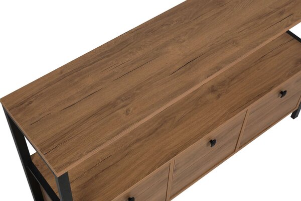 Hanah Home Console Atlantic Pine Black Nero v2 - Atlantic Pine, Black