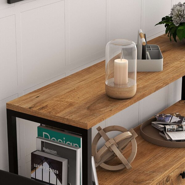 Hanah Home Console Atlantic Pine Black Nero v2 - Atlantic Pine, Black