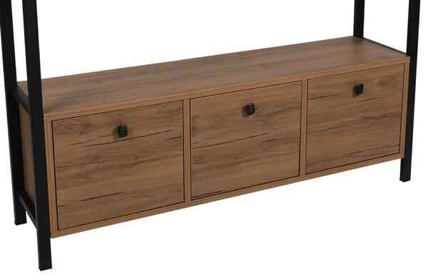 Hanah Home Console Atlantic Pine Black Nero v2 - Atlantic Pine, Black