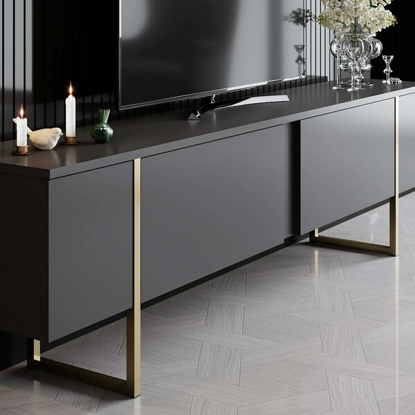 Luxe - anthracite, gold