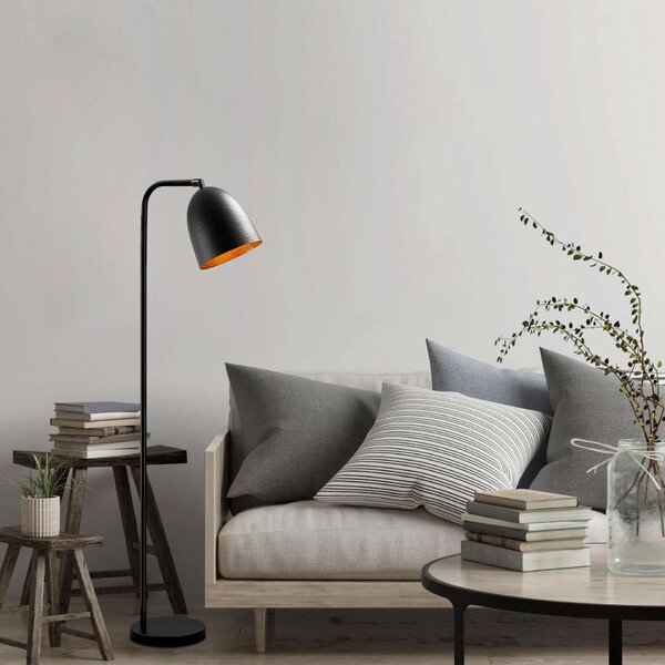 Opviq Floor Lamp Black Tattoo - 4090