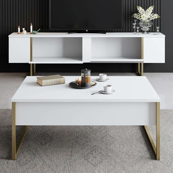 Luxe - white, gold