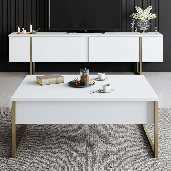 Luxe - white, gold