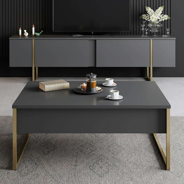 Luxe - anthracite, gold