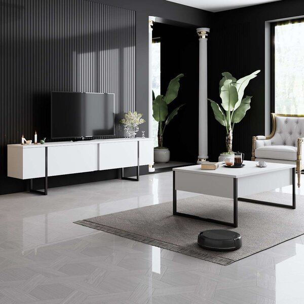 Luxe - white, black