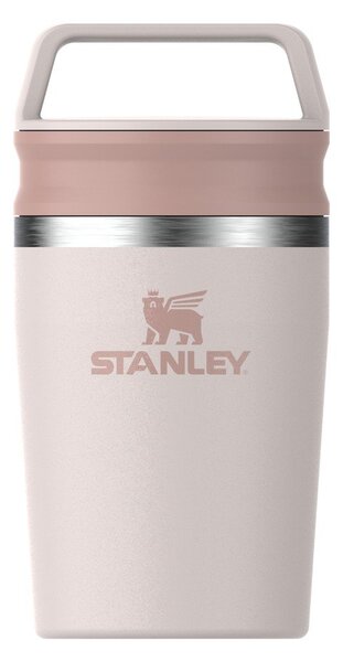 Világos rózsaszín rozsdamentes acél termobögre 230 ml Café-To-Go Travel Mug Rose Quartz – Stanley