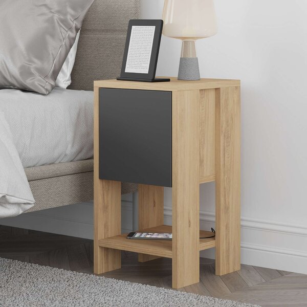 Ema - oak, anthracite