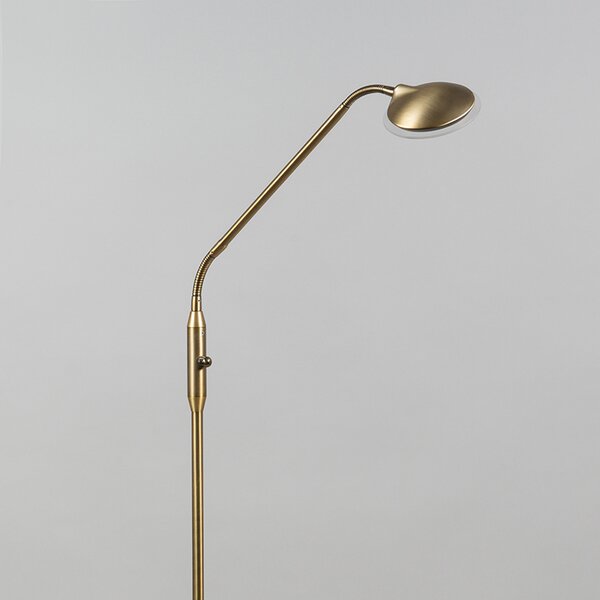 Modern állólámpa bronz LED-del - Eva