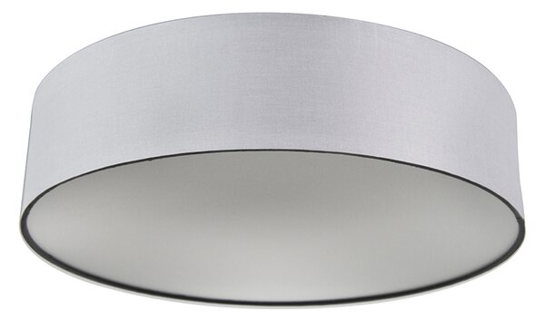 Mennyezeti lámpa szürke 40 cm LED-del - Drum LED
