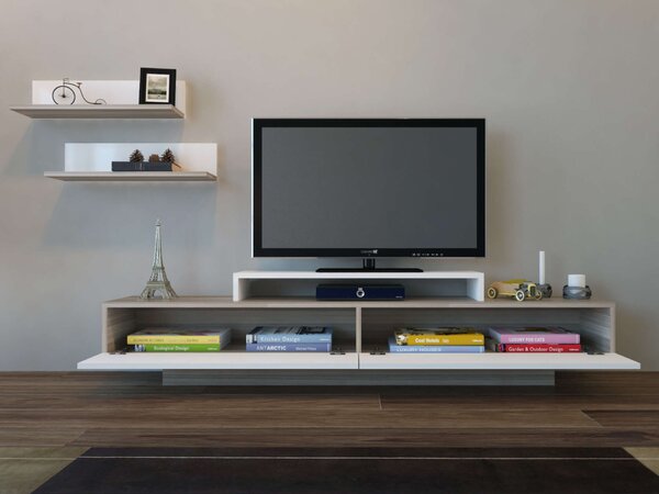 Hanah Home TV Unit White Cordoba Lusi - Cordoba, White