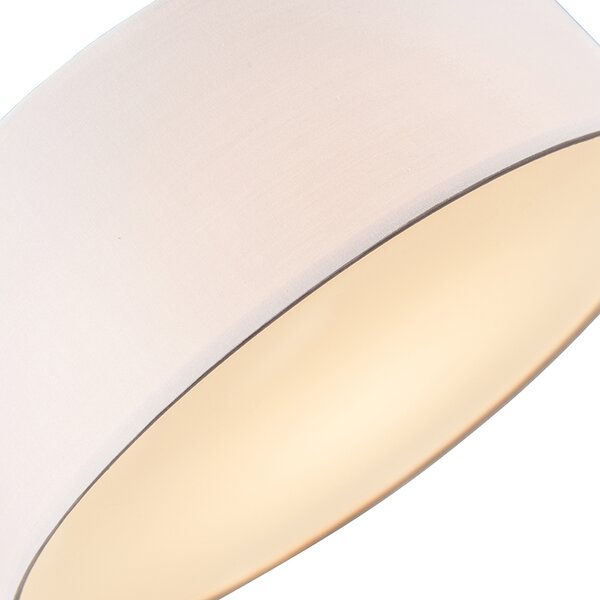Mennyezeti lámpa rózsaszín 40 cm LED-del - Drum LED